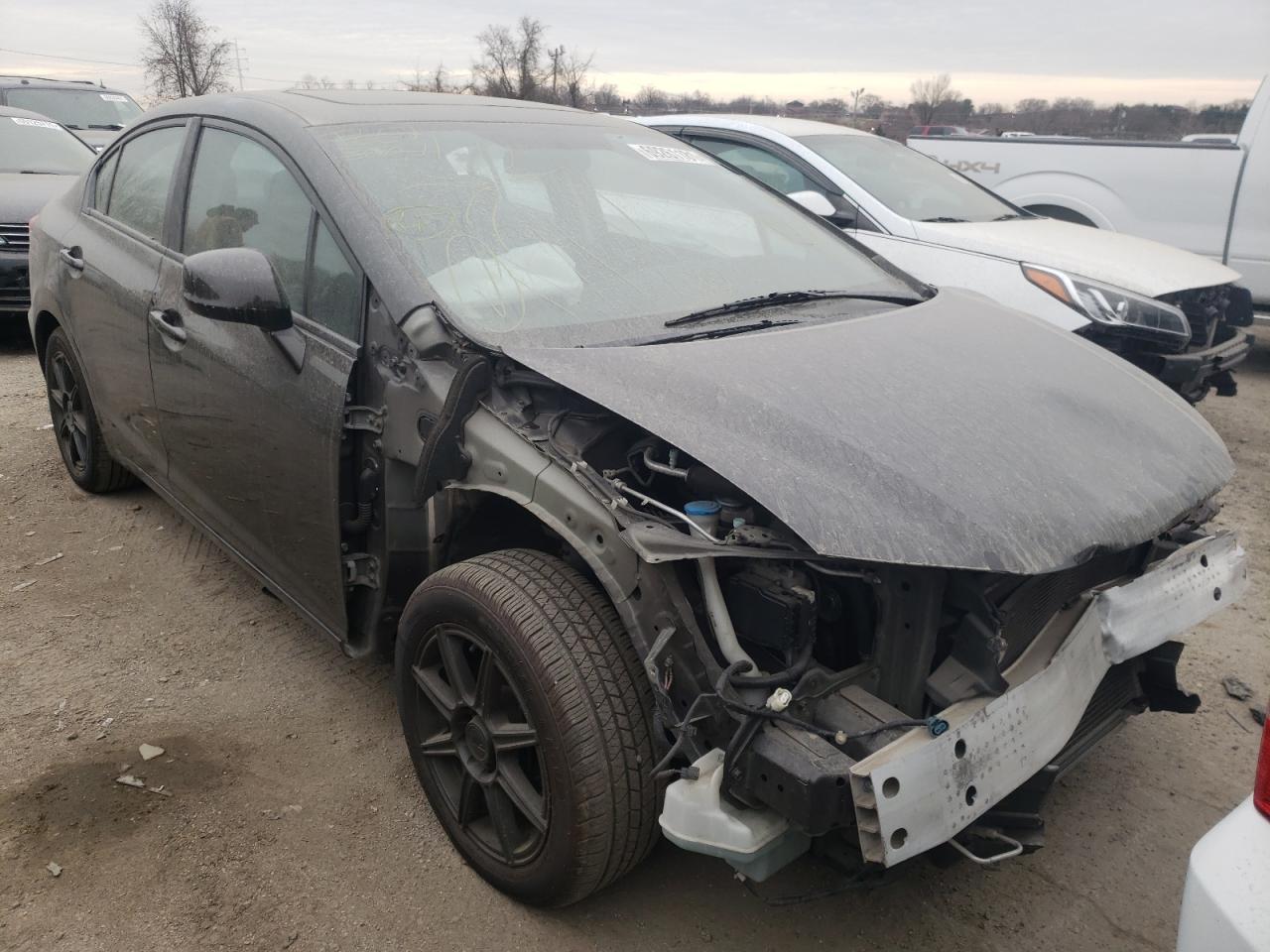 HONDA CIVIC EX 2013 with VIN 19XFB2F88DE270281 - Photo from auction