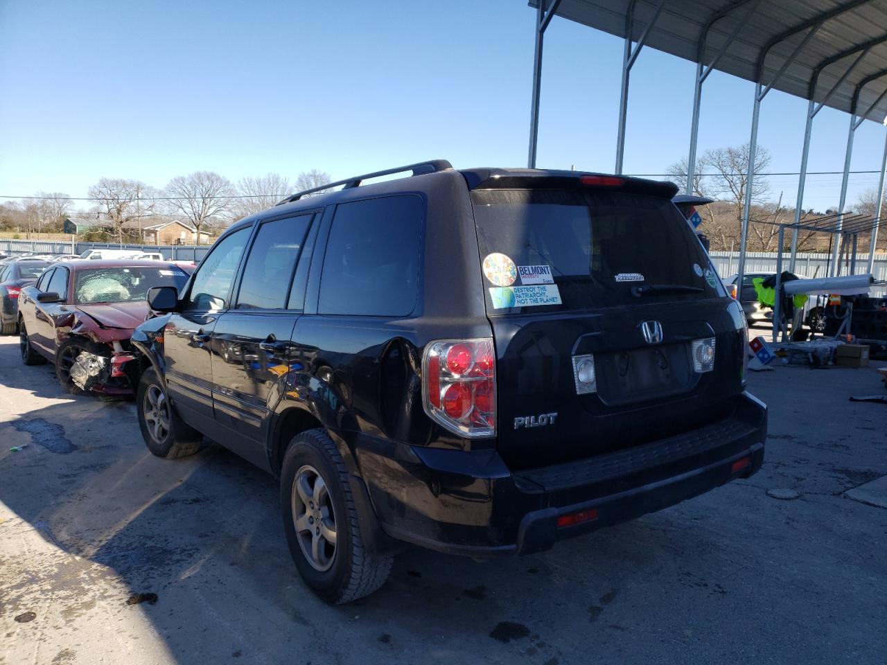 Photo 3 from auction – 2006 HONDA PILOT EX with VIN 5FNYF28446B027491