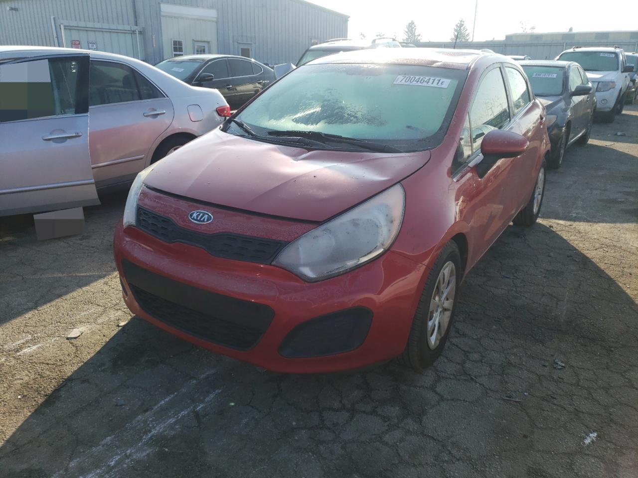 Photo 2 from auction – 2012 KIA RIO LX with VIN KNADM5A36C6054915