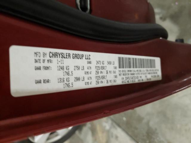 Photo 10 from auction – 2011 DODGE JOURNEY MA with VIN 3D4PG1FG4BT521039