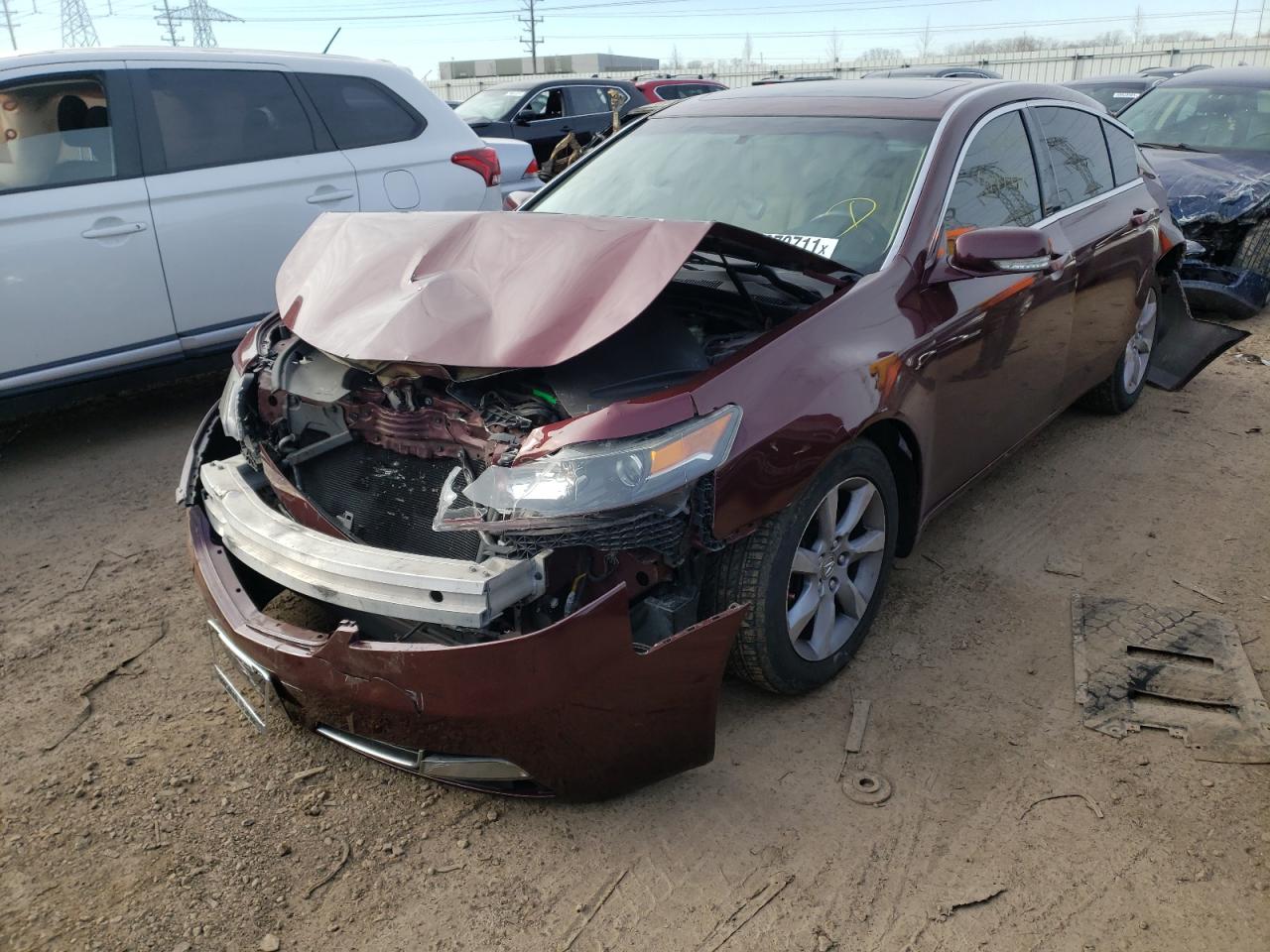 Photo 2 from auction – 2012 ACURA TL with VIN 19UUA8F22CA036679