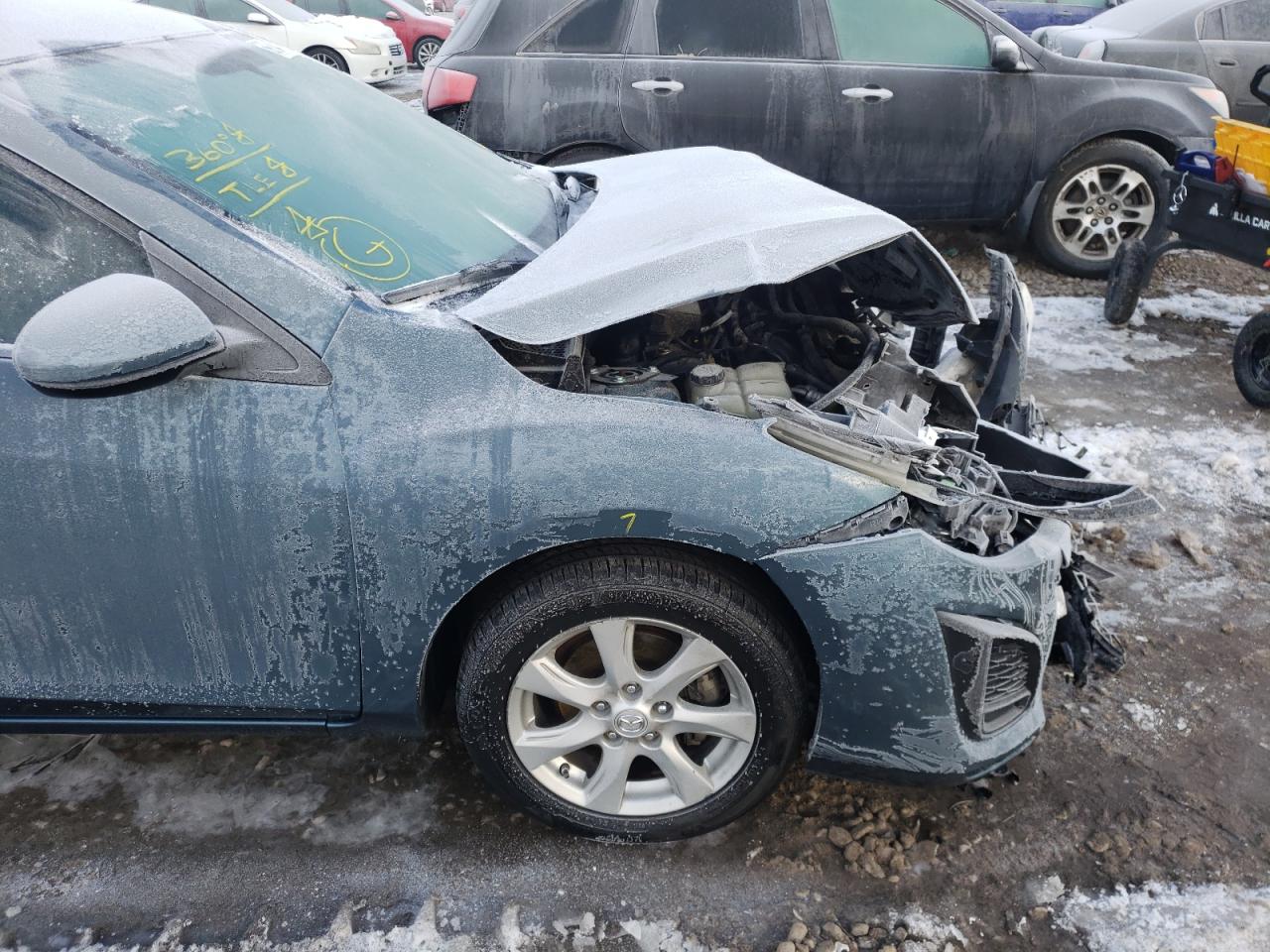 Photo 9 from auction – 2011 MAZDA 3 with VIN JM1BL1VGXB1449064