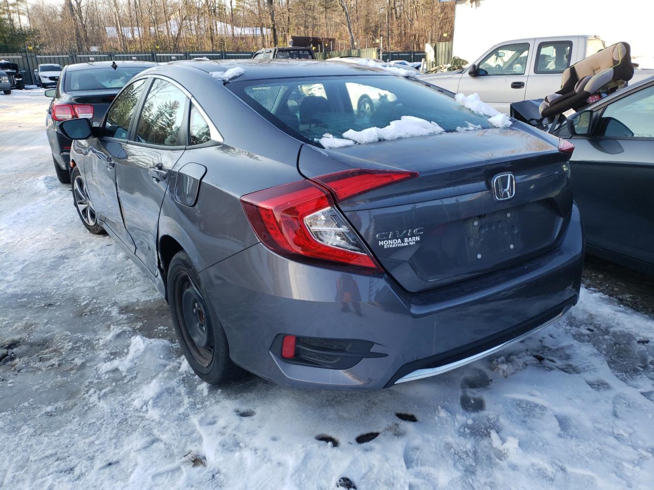 Photo 3 from auction – 2019 HONDA CIVIC LX with VIN 2HGFC2F68KH516129