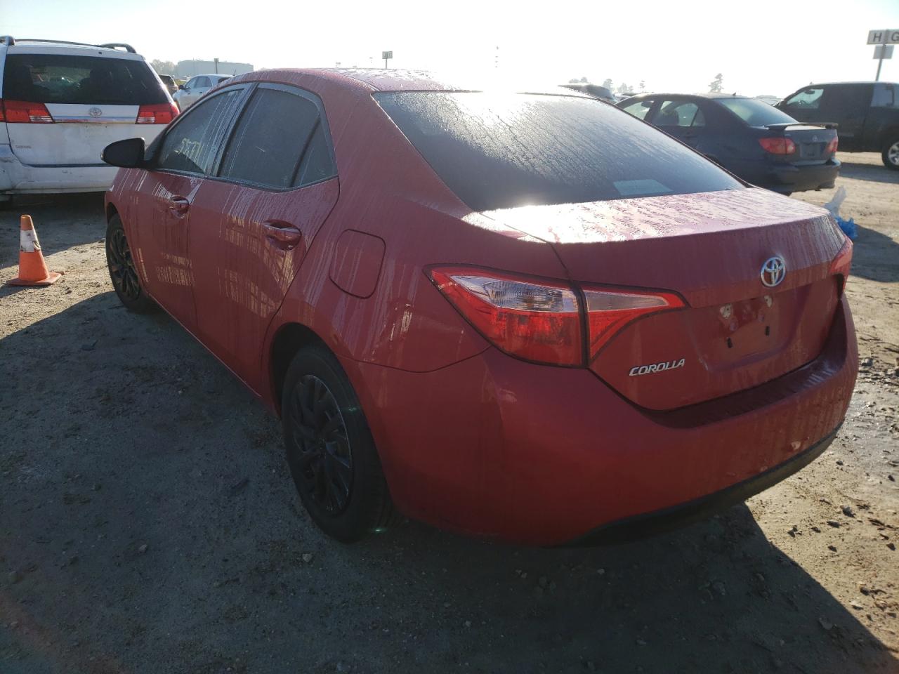 Photo 3 from auction – 2019 TOYOTA COROLLA L with VIN 2T1BURHE5KC157758