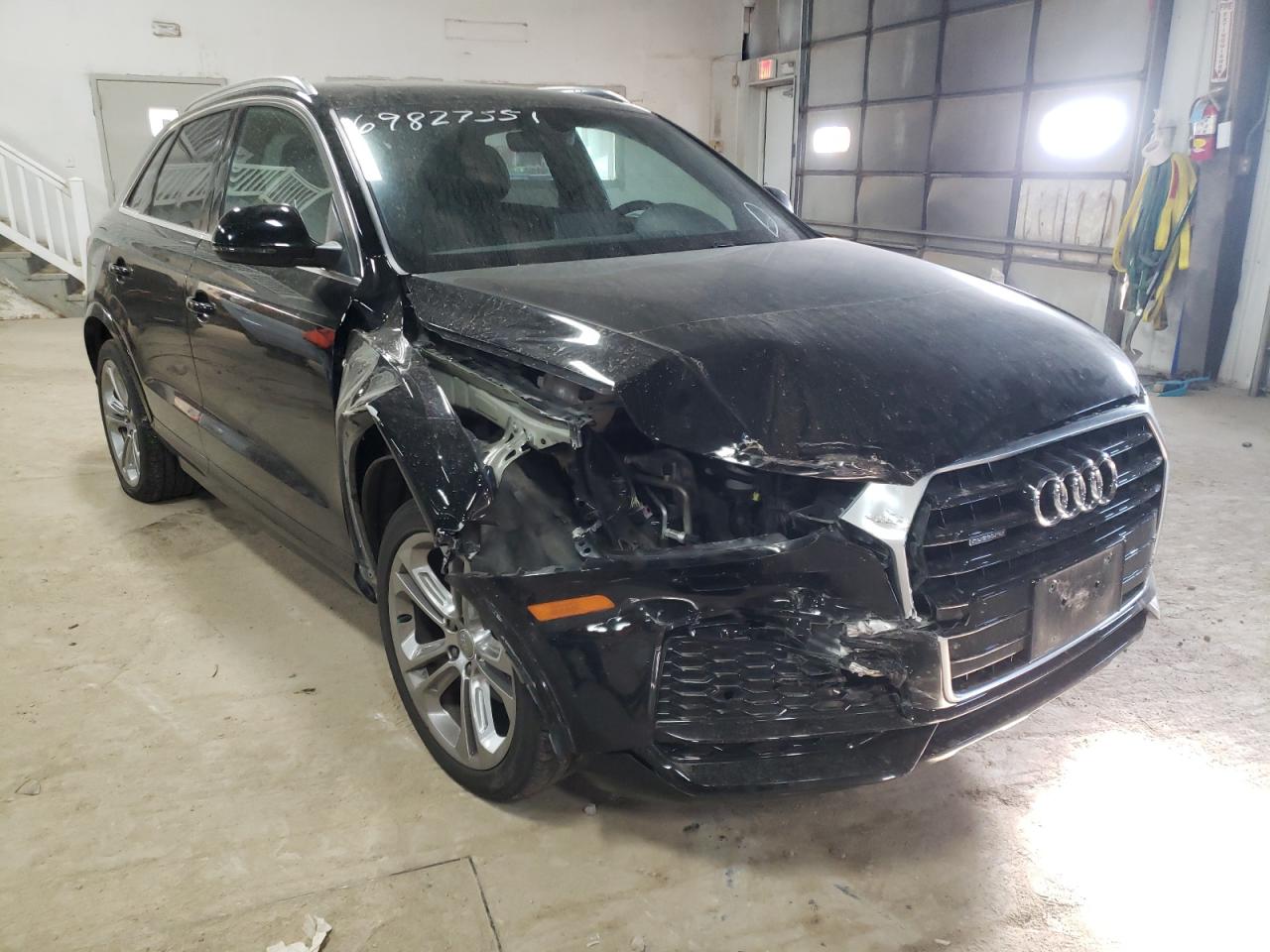 AUDI Q3 PREMIUM 2018 with VIN WA1JCCFS7JR031081 - Photo from auction