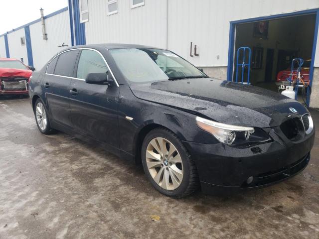 BMW 550 I 2007 with VIN WBANB53517CP03990 - Photo from auction