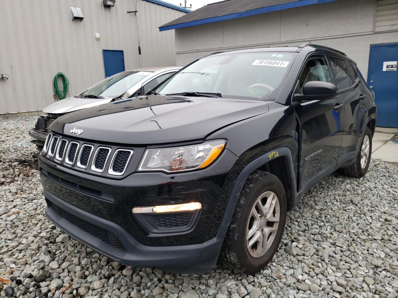 Photo 2 from auction – 2018 JEEP COMPASS SP with VIN 3C4NJCAB4JT488331