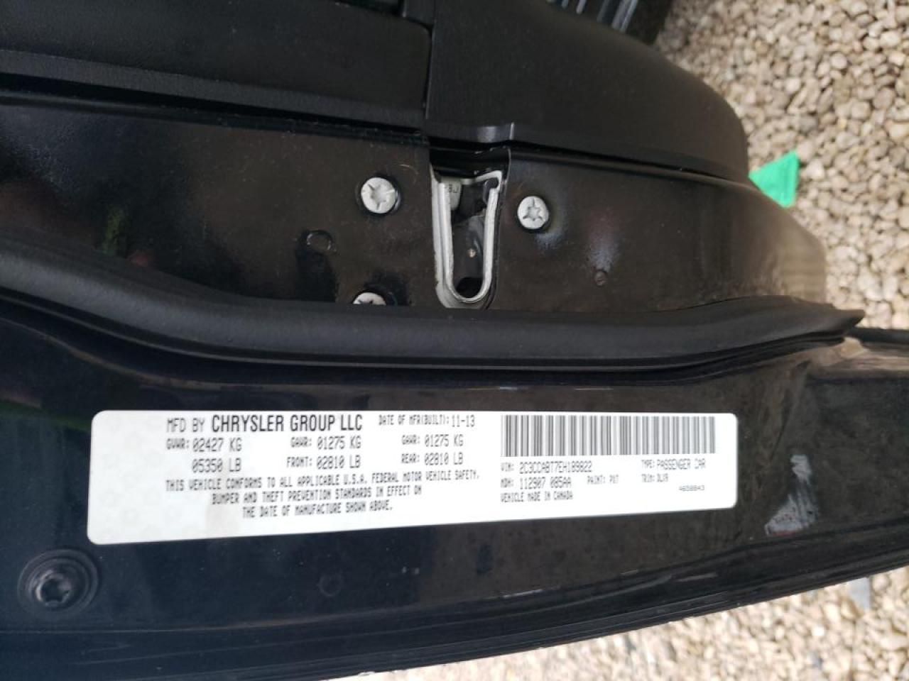 Photo 10 from auction – 2014 CHRYSLER 300 S with VIN 2C3CCABT7EH189822