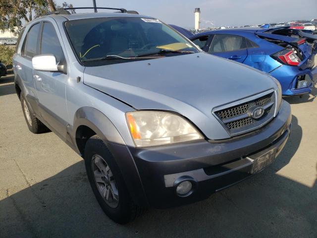 KIA SORENTO EX 2004 with VIN KNDJD733145245583 - Photo from auction