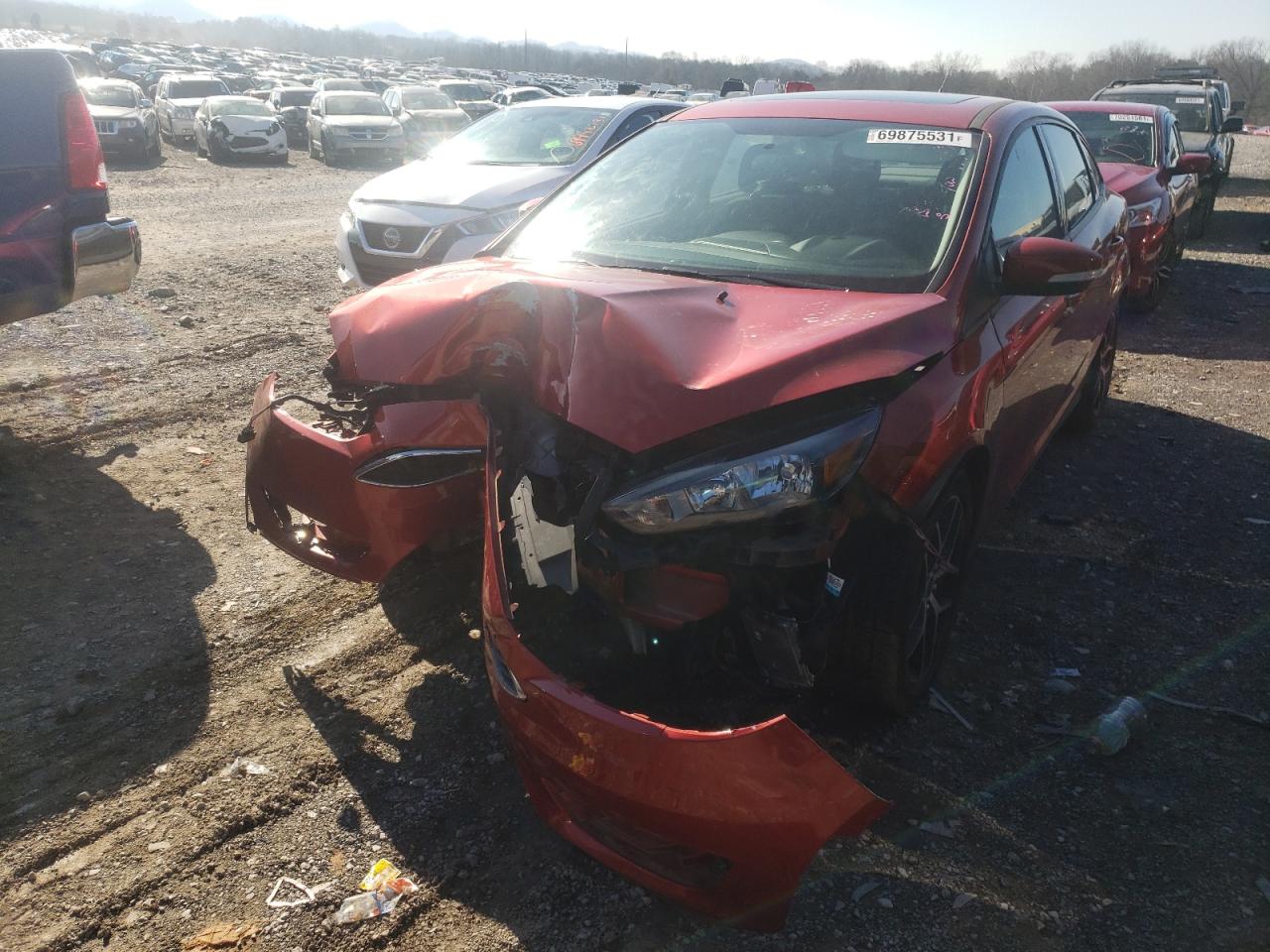 Photo 2 from auction – 2018 FORD FOCUS SEL with VIN 1FADP3H22JL291241