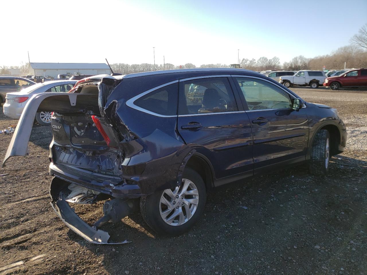 Photo 4 from auction – 2016 HONDA CR-V EXL with VIN 5J6RM4H74GL118995