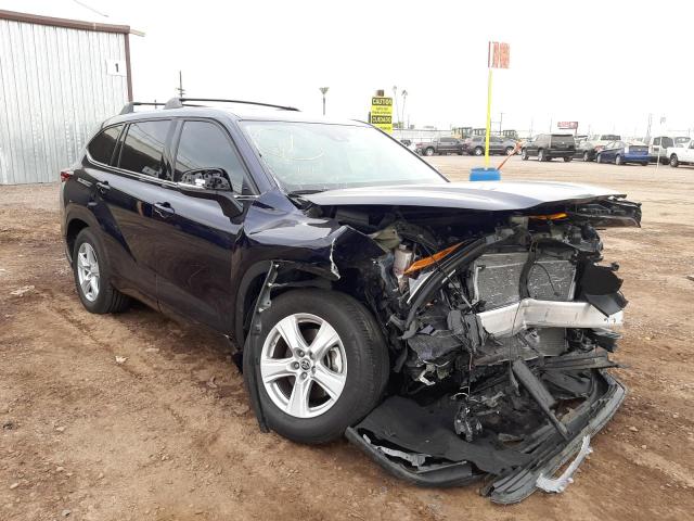 TOYOTA HIGHLANDER 2021 с VIN 5TDZZRAH0MS070803 - Фото с аукциона