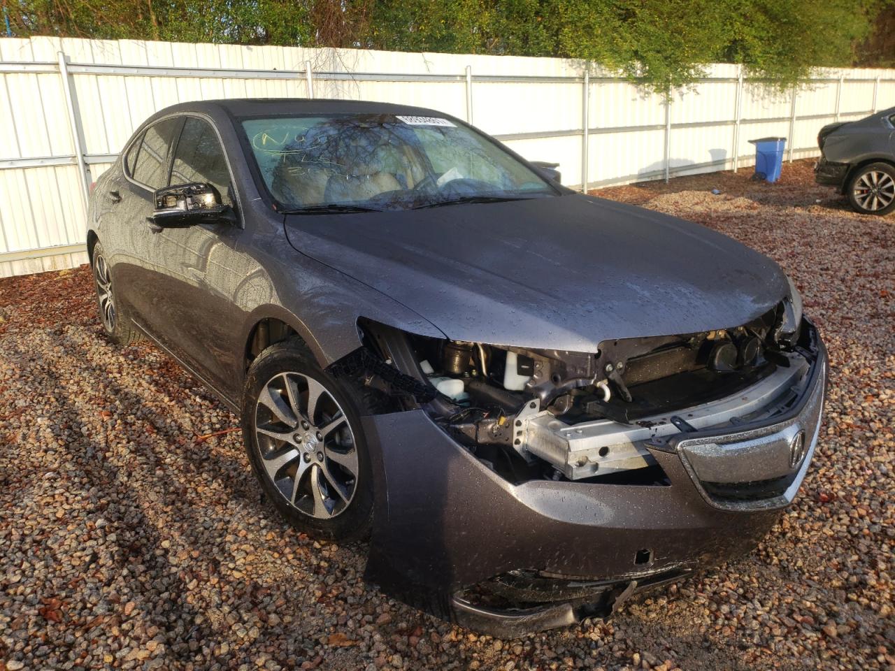 ACURA TLX TECH 2017 with VIN 19UUB1F55HA003293 - Photo from auction