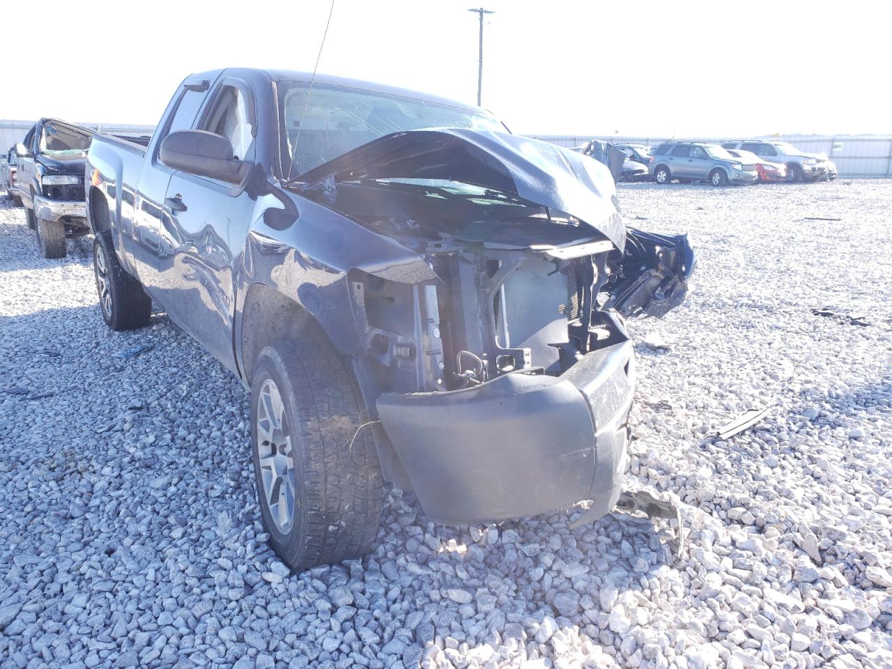 CHEVROLET SILVERADO 2011 with VIN 1GCRCPEX3BZ210622 - Photo from auction