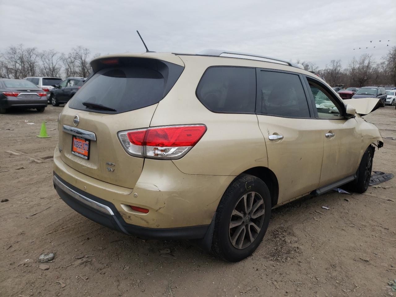 Photo 4 from auction – 2013 NISSAN PATHFINDER with VIN 5N1AR2MM2DC686092
