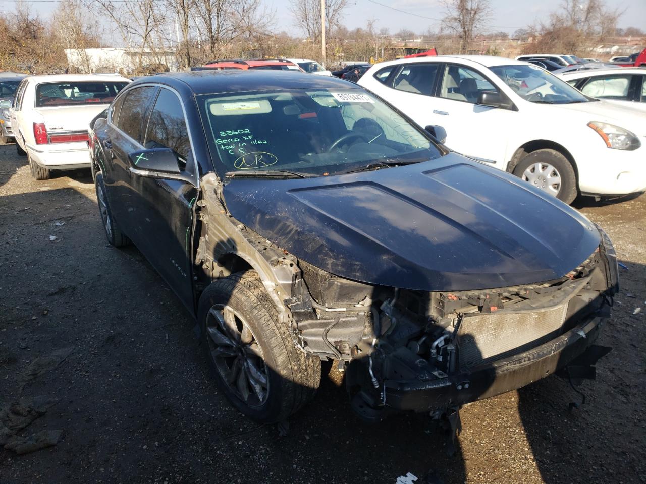 CHEVROLET IMPALA LT 2017 with VIN 2G1105S33H9170341 - Photo from auction