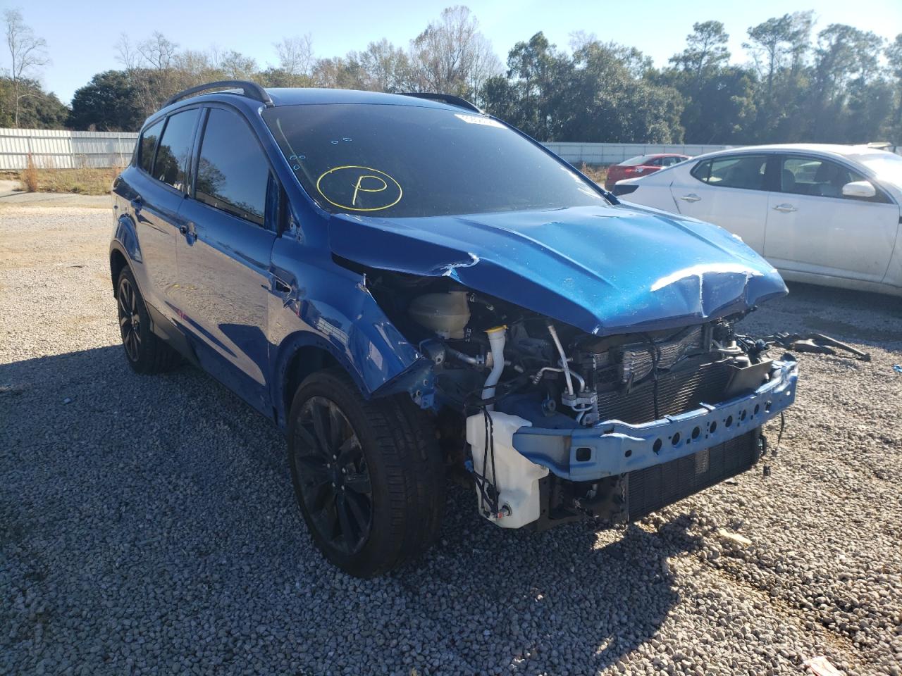 FORD ESCAPE SE 2019 with VIN 1FMCU9GD2KUA38996 - Photo from auction