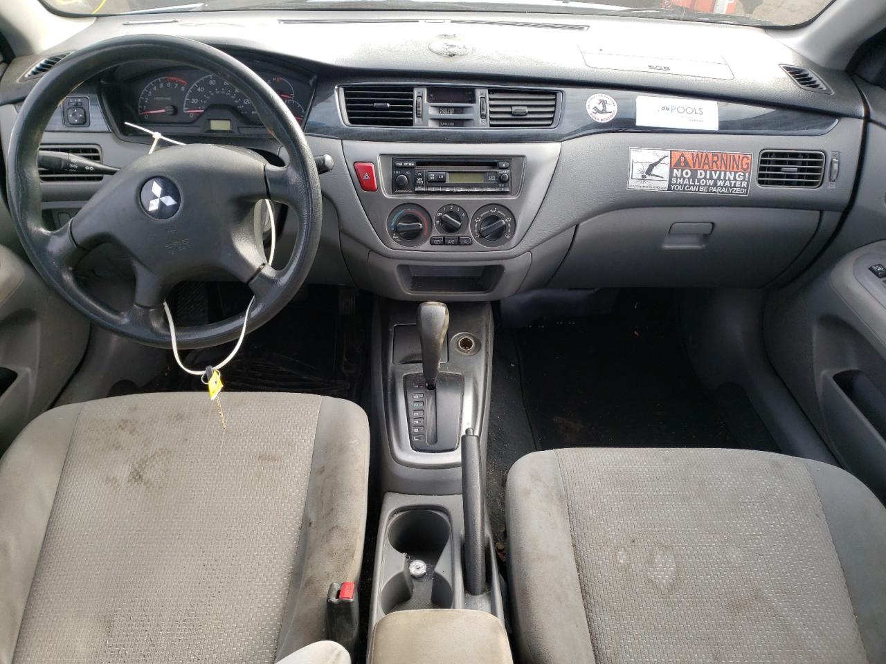 Photo 9 from auction – 2006 MITSUBISHI LANCER ES with VIN JA3AJ26E16U070431