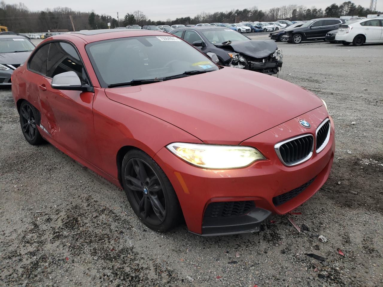 BMW M235I 2016 with VIN WBA1J7C56GV359770 - Photo from auction
