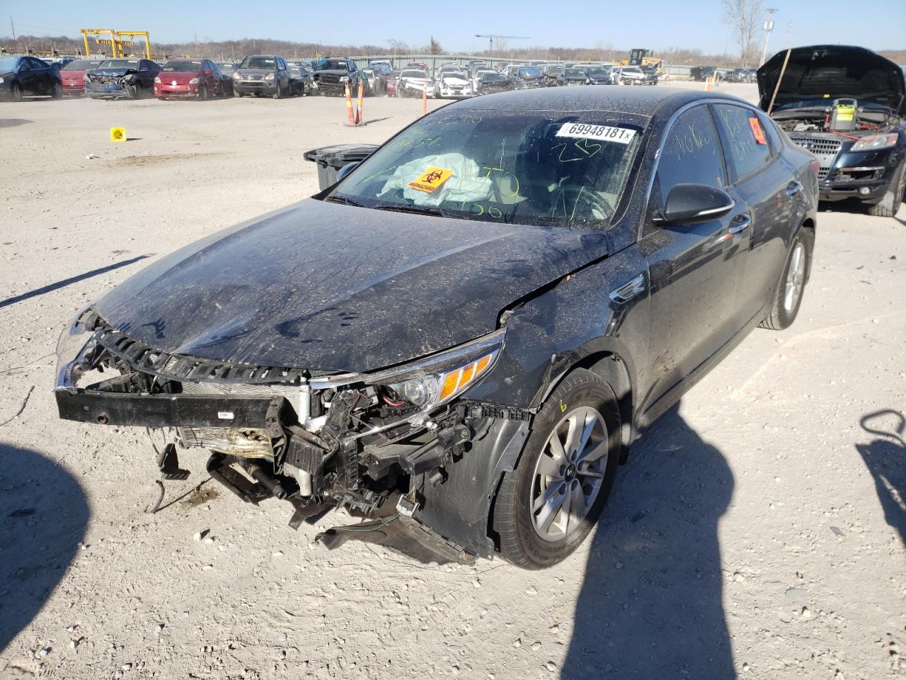 Photo 2 from auction – 2016 KIA OPTIMA LX with VIN KNAGT4L32G5090359