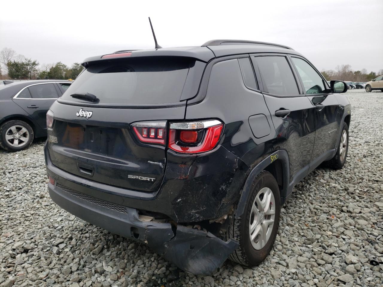Photo 4 from auction – 2018 JEEP COMPASS SP with VIN 3C4NJCAB4JT488331
