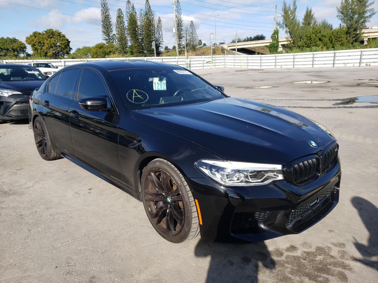 BMW M5 BASE 2020 with VIN WBSJF0C02LCE29251 - Photo from auction