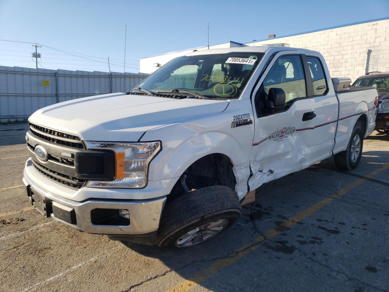 Photo 2 from auction – 2019 FORD F150 SUPER with VIN 1FTEX1CB2KFB64919
