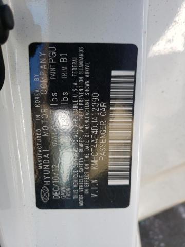 Photo 10 from auction – 2013 HYUNDAI ACCENT with VIN KMHCT4AE4DU412390