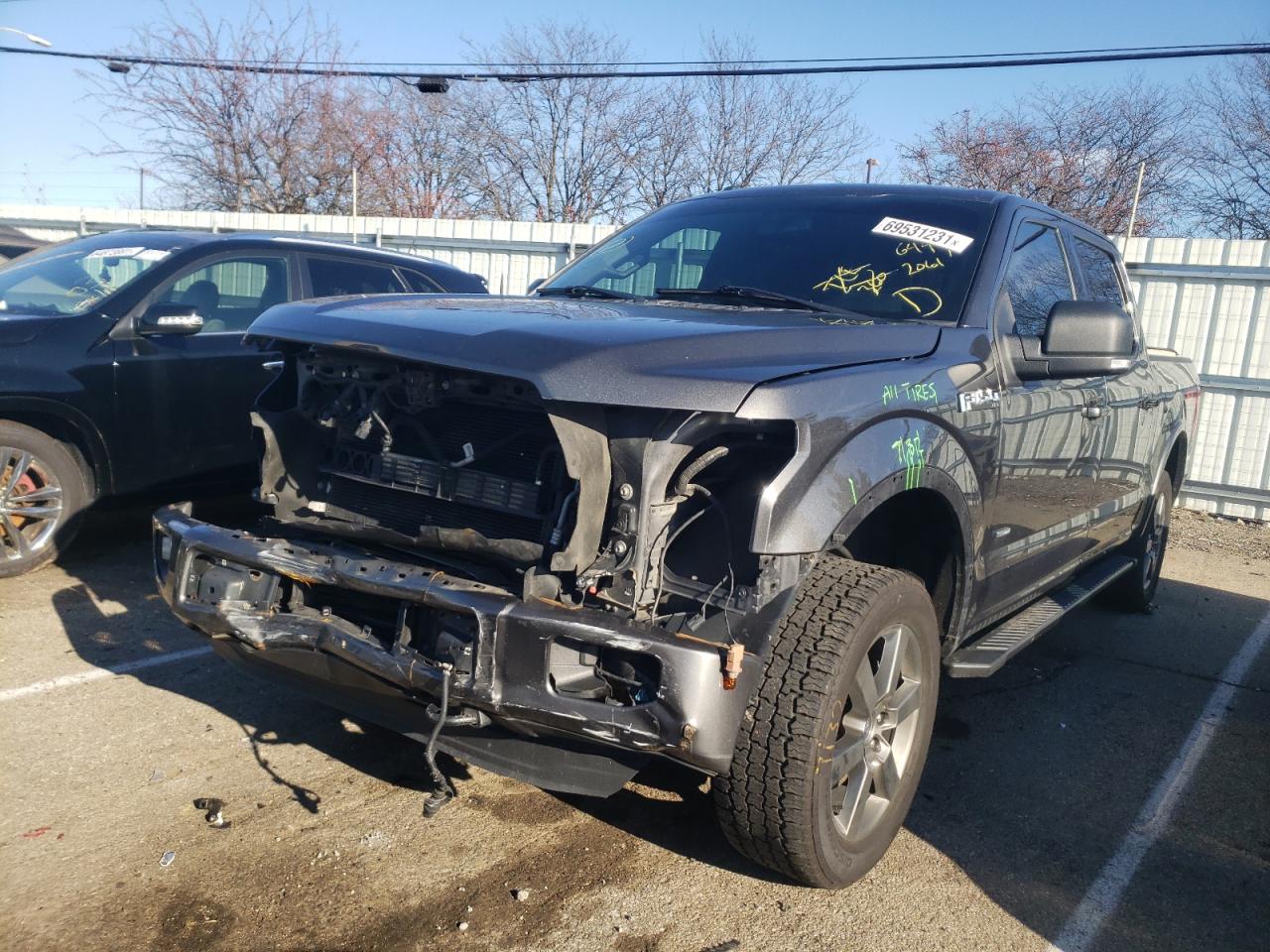Photo 2 from auction – 2015 FORD F150 SUPER with VIN 1FTEW1EGXFFC95677