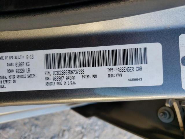 Photo 10 from auction – 2013 CHRYSLER 200 TOURIN with VIN 1C3CCBBG2DN737322