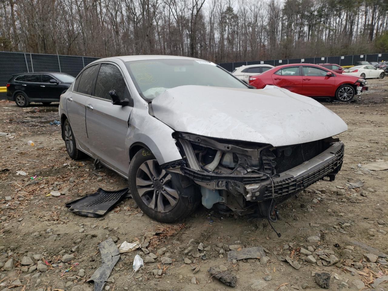HONDA ACCORD LX 2014 with VIN 1HGCR2F37EA064300 - Photo from auction