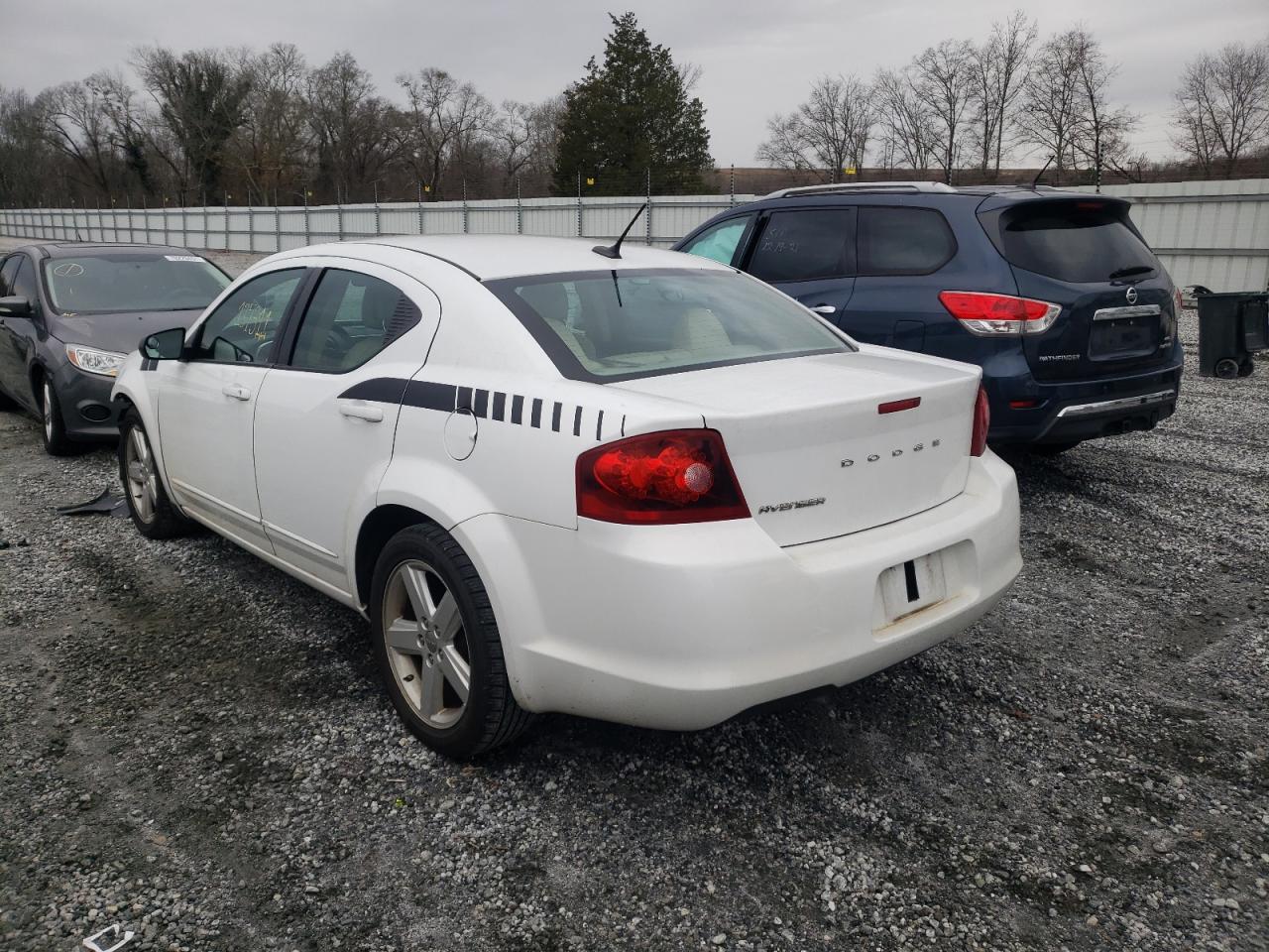 Photo 3 from auction – 2013 DODGE AVENGER SE with VIN 1C3CDZAB5DN606798