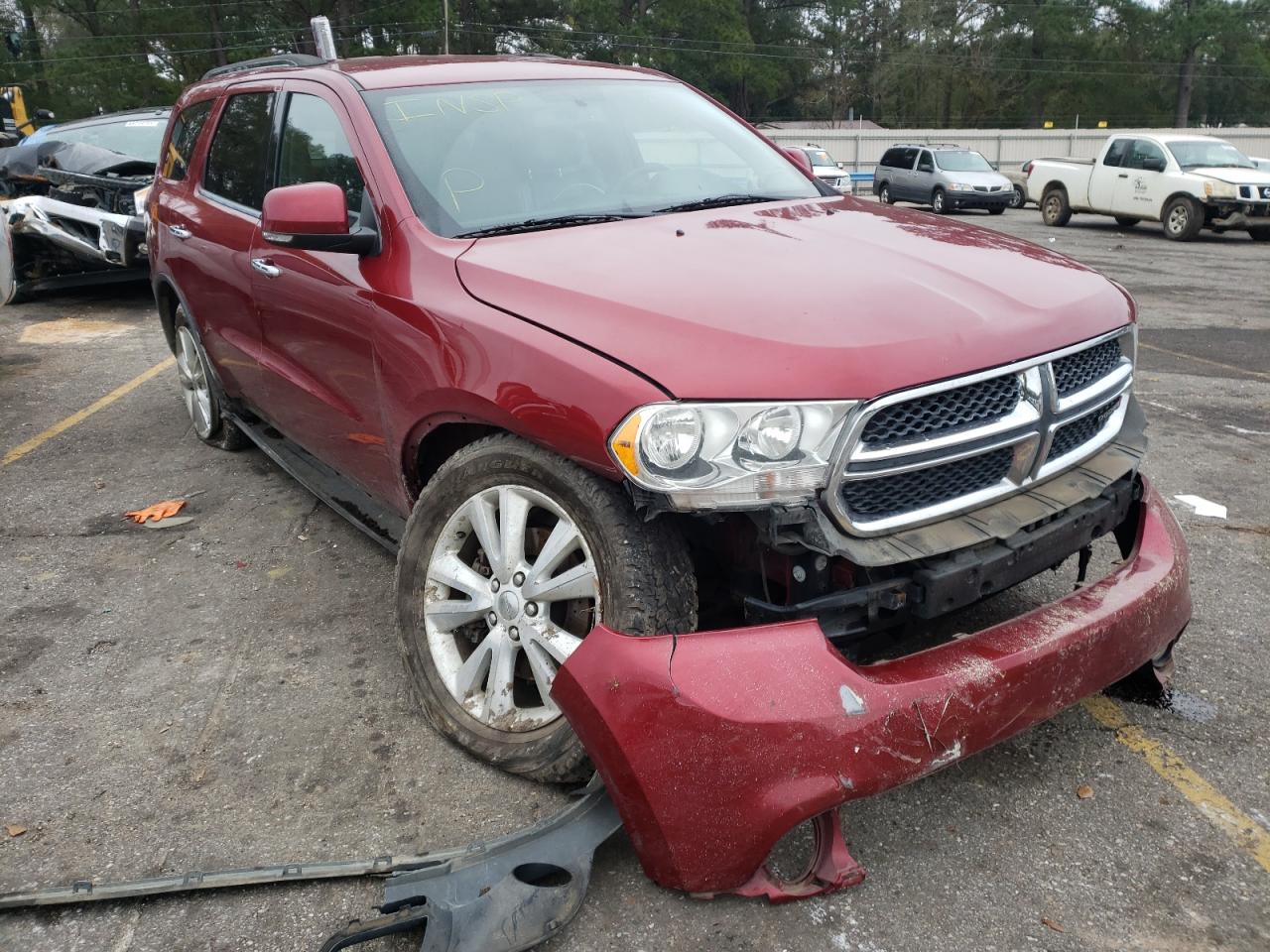 DODGE DURANGO CR 2013 with VIN 1C4SDHDT7DC602155 - Photo from auction