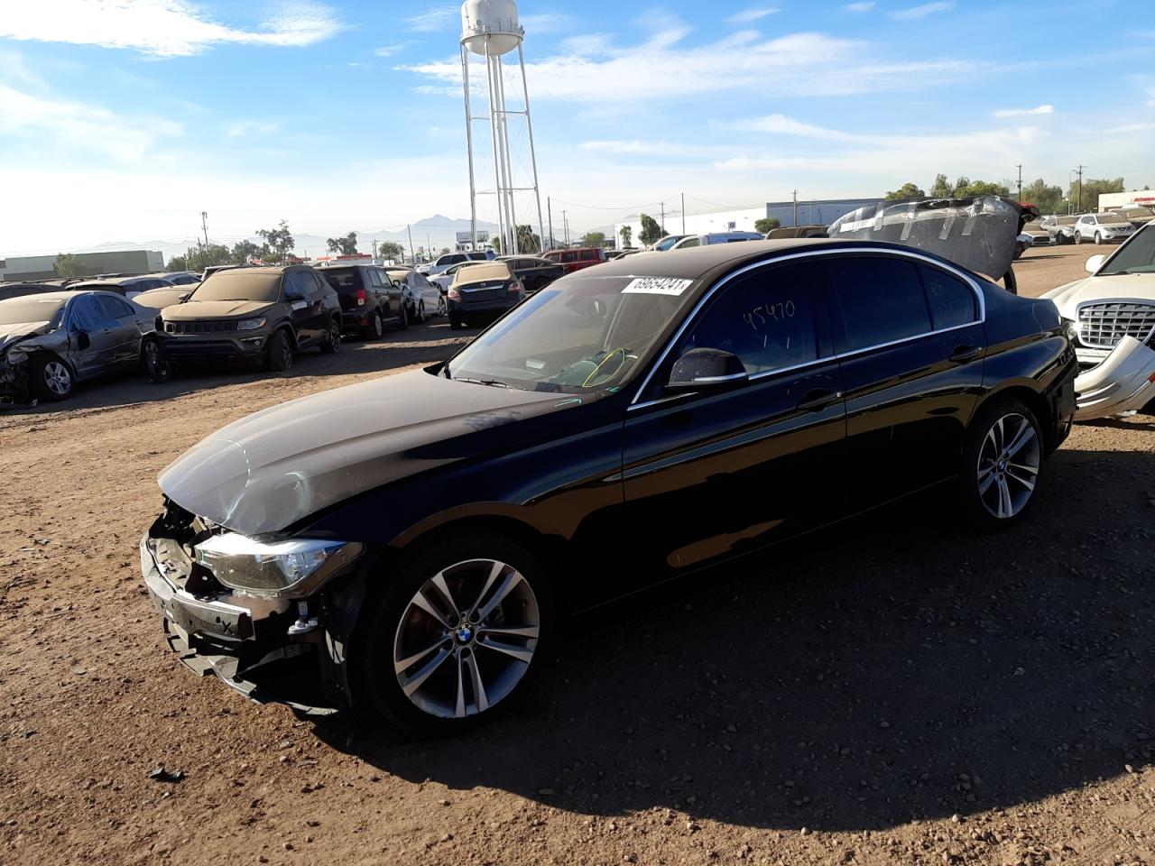 Photo 2 from auction – 2017 BMW 330 I with VIN WBA8B9G58HNU48579