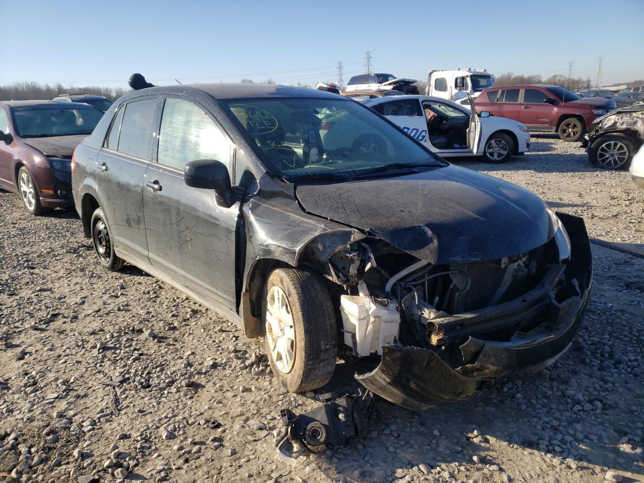 NISSAN VERSA S 2011 with VIN 3N1BC1AP6BL408139 - Photo from auction