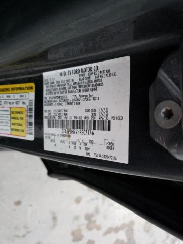 Photo 10 from auction – 2017 FORD FUSION SE with VIN 3FA6P0H72HR307176