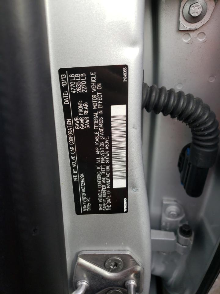 Photo 10 from auction – 2014 VOLVO S60 T5 with VIN YV1612FHXE1296284