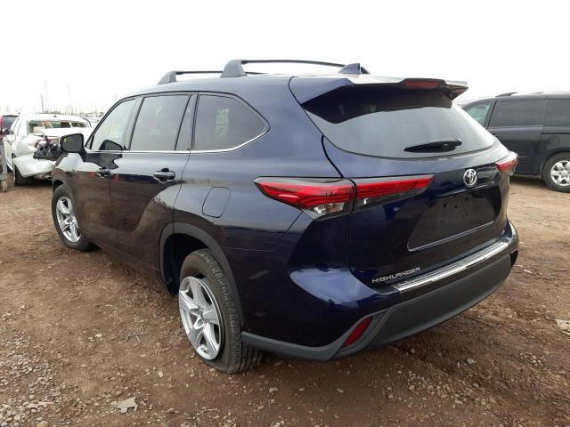 Photo 3 from auction – 2021 TOYOTA HIGHLANDER with VIN 5TDZZRAH0MS070803