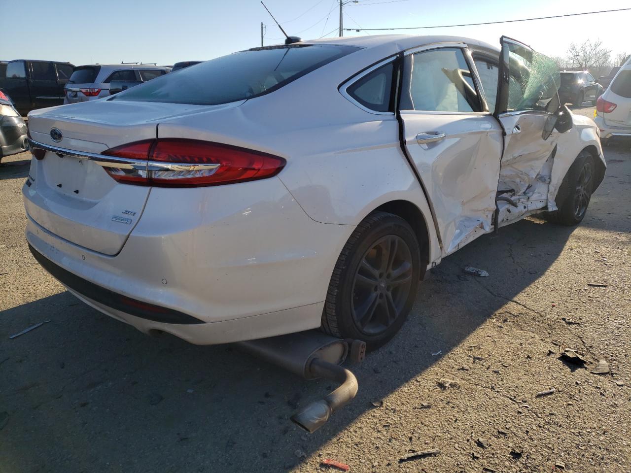 Photo 4 from auction – 2018 FORD FUSION SE with VIN 3FA6P0HD8JR202198
