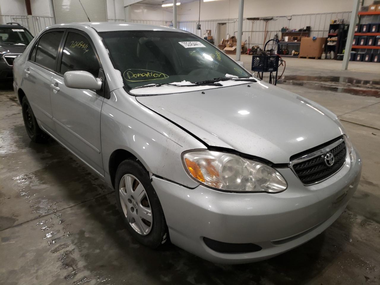 TOYOTA COROLLA CE 2007 with VIN 2T1BR32E57C747781 - Photo from auction