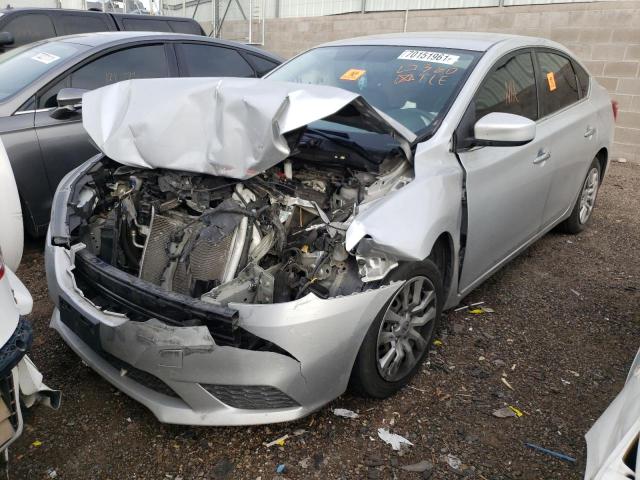 Photo 2 from auction – 2017 NISSAN SENTRA S with VIN 3N1AB7AP7HY358185