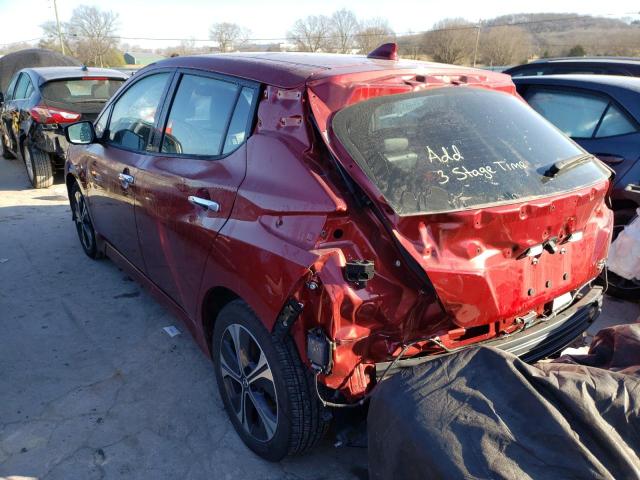 Photo 3 from auction – 2021 NISSAN LEAF SL PL with VIN 1N4BZ1DV6MC550209
