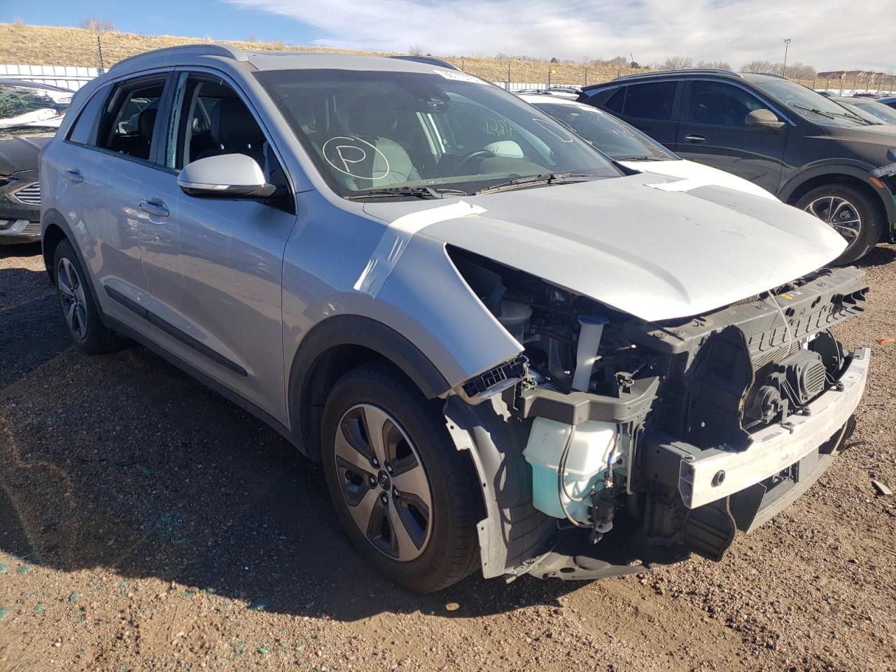 KIA NIRO TOURI 2018 with VIN KNDCE3LC2J5143316 - Photo from auction