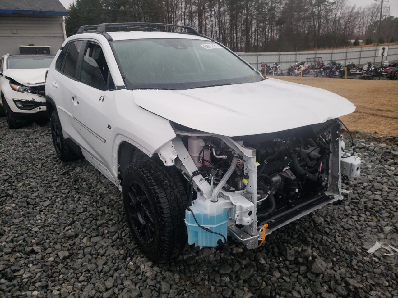 TOYOTA RAV4 LE 2021 with VIN 2T3H1RFV0MC155853 - Photo from auction