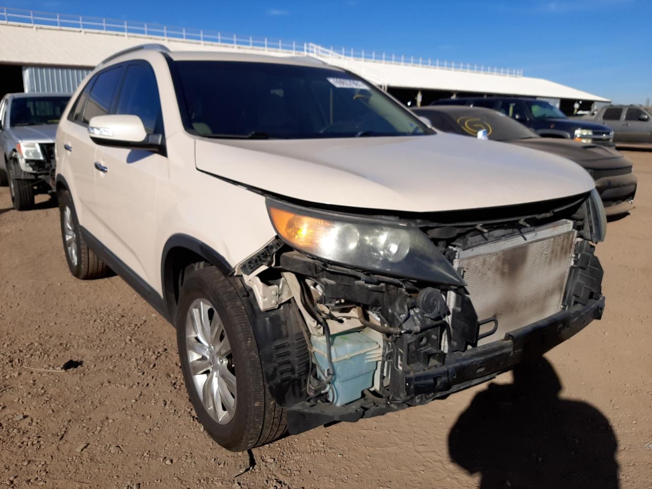 KIA SORENTO BA 2011 with VIN 5XYKT4A26BG077332 - Photo from auction