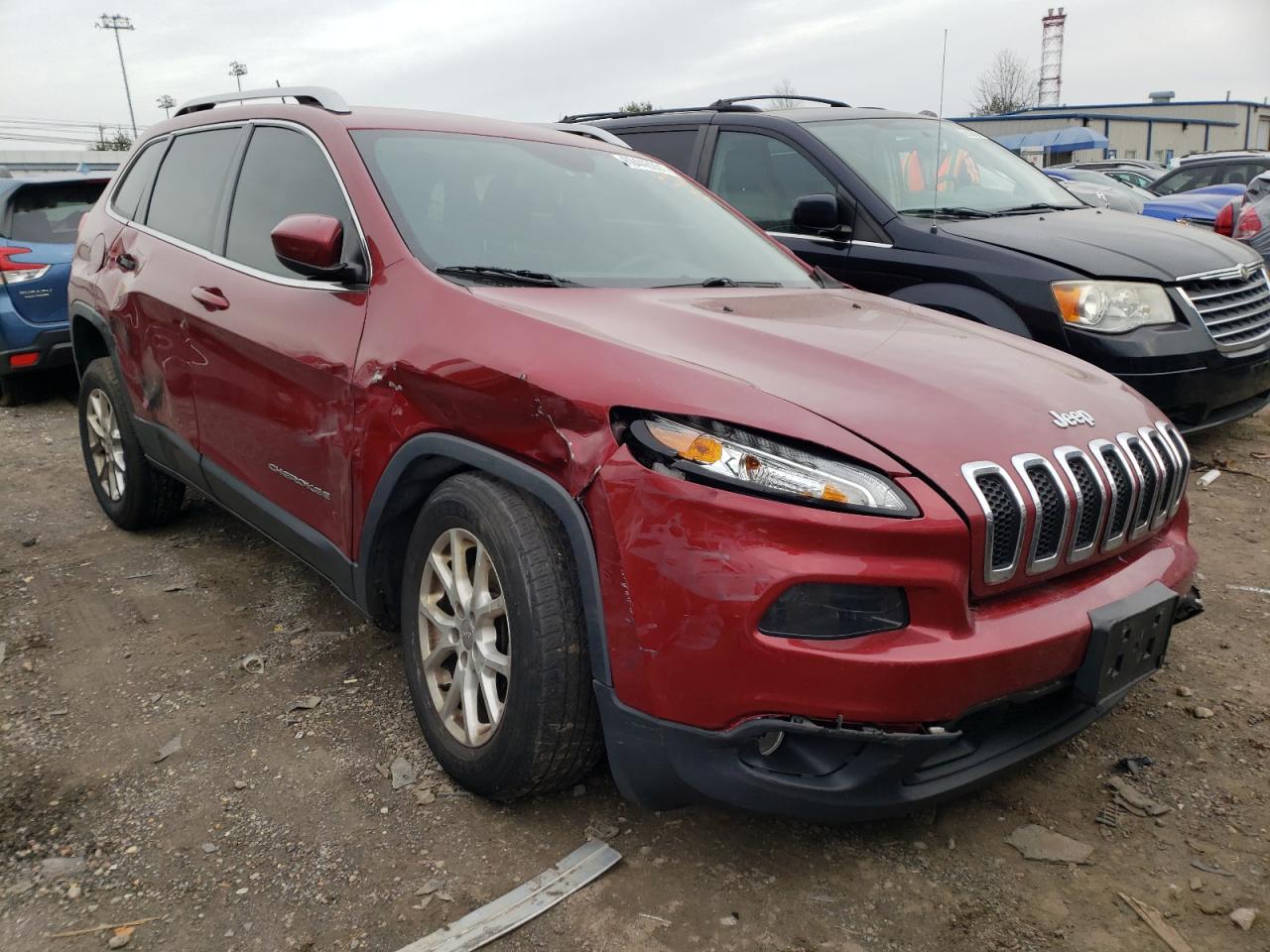 JEEP CHEROKEE L 2015 with VIN 1C4PJMCB2FW767905 - Photo from auction