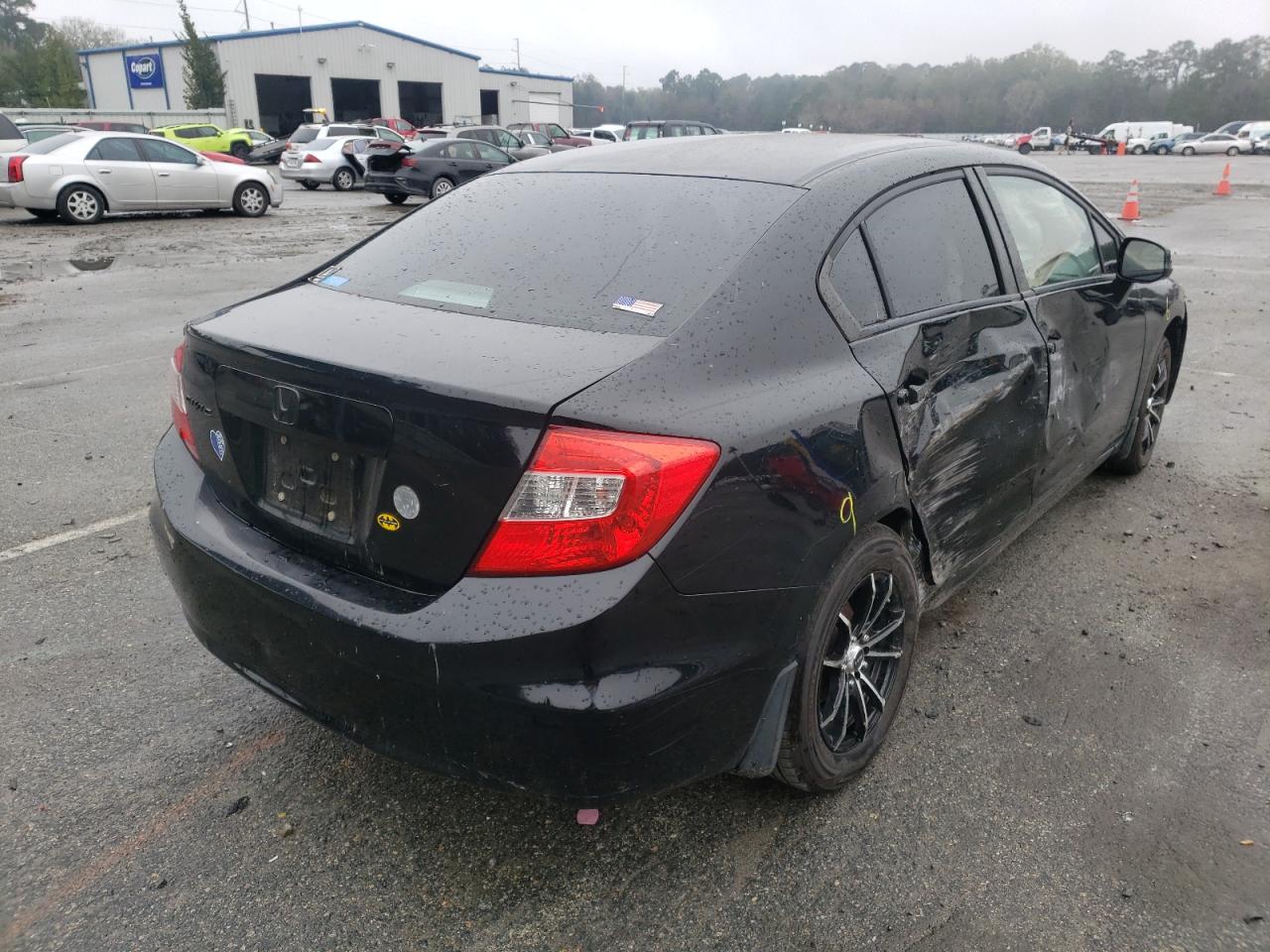 Photo 4 from auction – 2012 HONDA CIVIC LX with VIN 19XFB2F58CE011729