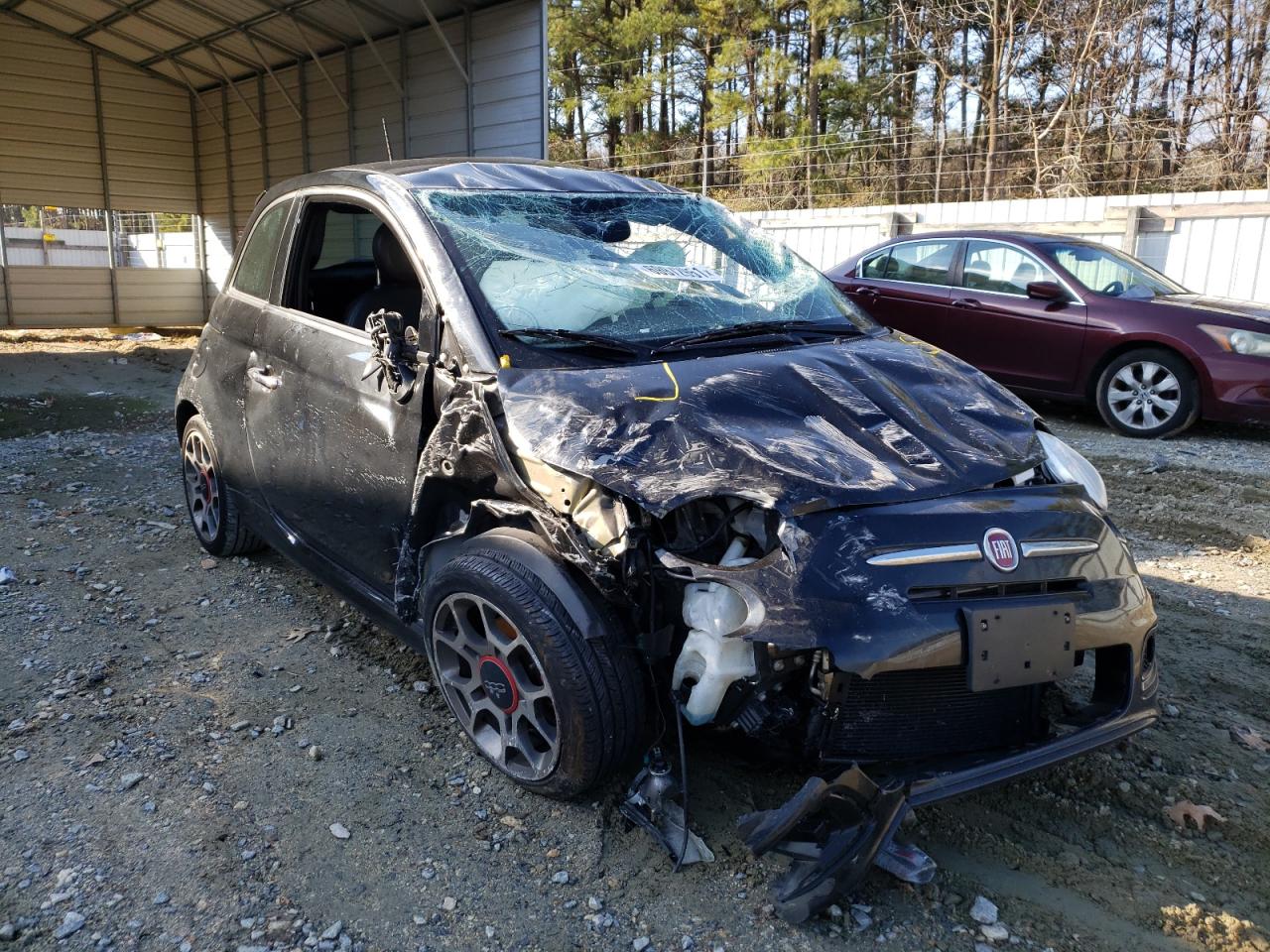 FIAT 500 SPORT 2015 with VIN 3C3CFFBR4FT707323 - Photo from auction