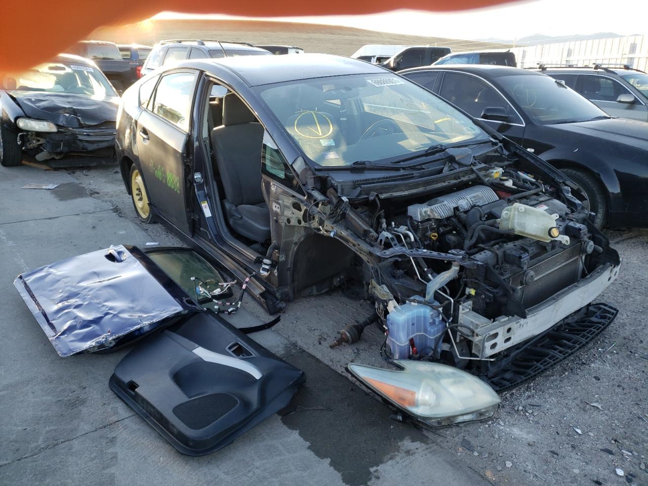 TOYOTA PRIUS 2010 with VIN JTDKN3DU2A0196792 - Photo from auction