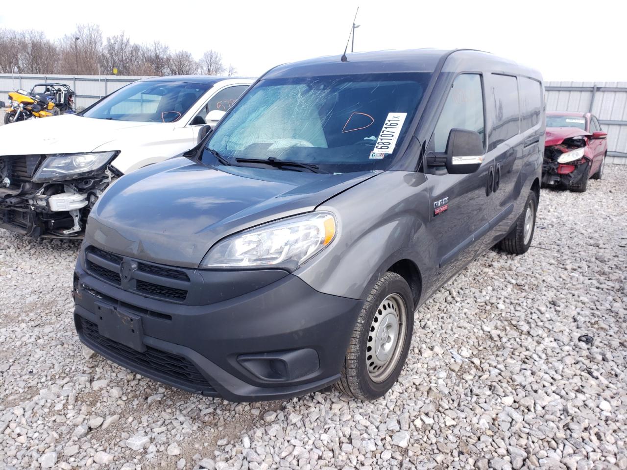 Photo 2 from auction – 2016 RAM PROMASTER with VIN ZFBERFAT3G6B11663